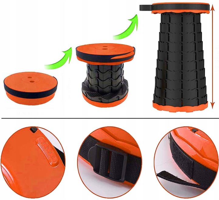 TABORET KRZESŁO TURYSTYCZNE SKŁADANE STOŁEK 67