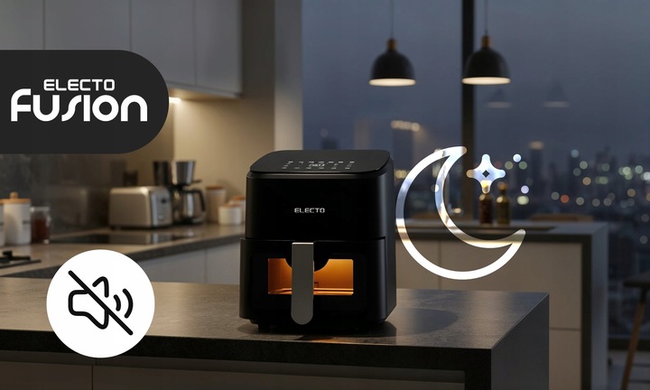 FRYTKOWNICA BEZTŁUSZCZOWA 4,5L AIR FRYER 1500W FRYTOWNICA PANEL 8