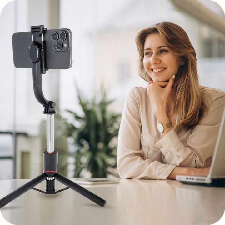 SELFIE STICK STATYW DO TELEFONU TRIPOD Z PILOTEM KIJEK STATYW BLUETOOTH BT
