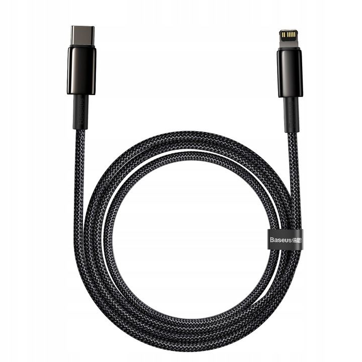 BASEUS KABEL USB-C SZYBKIE ŁADOWANIE DO IPHONE LIGHTNING PRZEWÓD PD 20W 2M