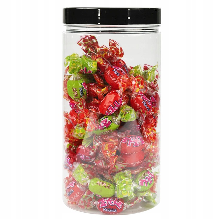 Pojemniki słoiki plastikowe 1,5L mąkę 1500ml x 9 na przyprawy makaron mąkę