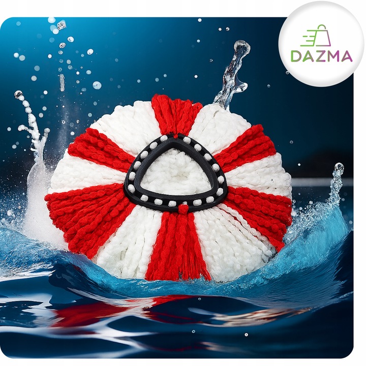 6x Wkłady do Mopa Obrotowego Zamiennik do Vileda Turbo Końcówki