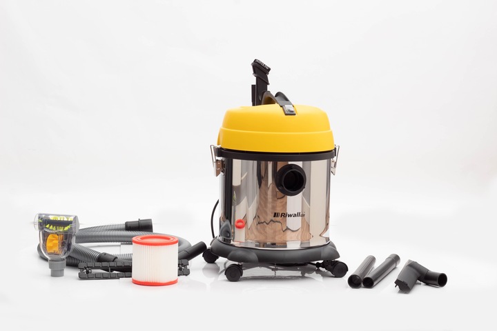 Odkurzacz przemysłowy bezworkowy Riwall FERDEK 1.0 RVC-03 DO GIPSU PYŁ