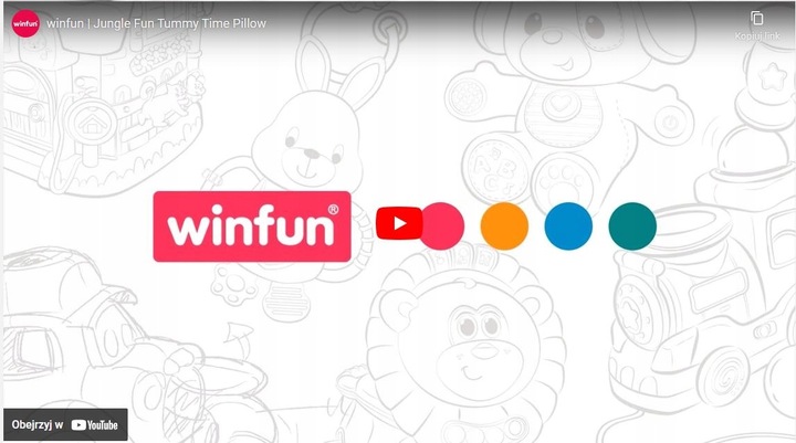 Poduszka dla dziecka interaktywna podróżna rogal grzechotka gryzak dźwięk