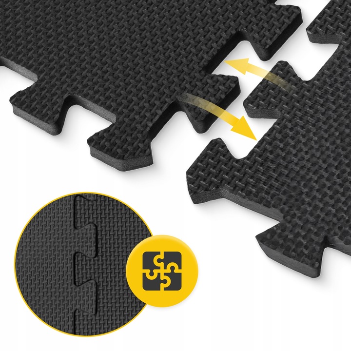 MATA PUZZLE POD SPRZĘT DO ĆWICZEŃ 6 SZT 2.16m2 OCHRONNA PODŁOGA NA