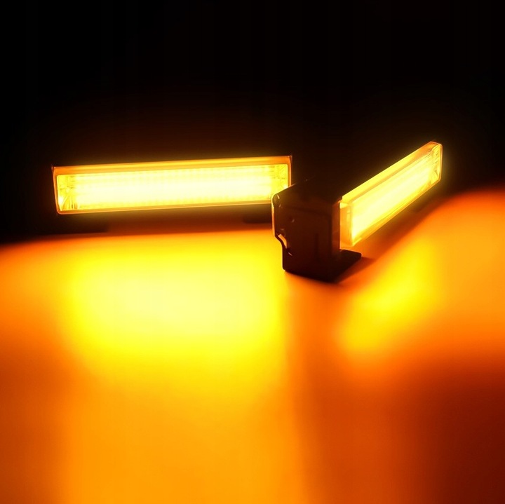 Lampa Stroboskop LED w Atrapę Auto Laweta 12V 24V Pilot 19-Trybów Mocna