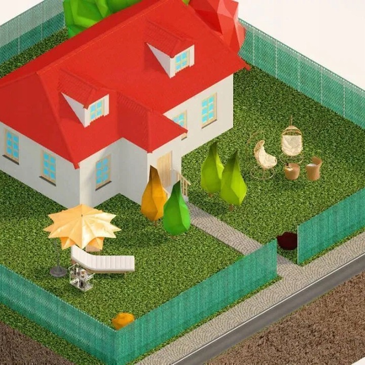 SIATKA CIENIUJĄCA 1,5x25m MASKUJĄCA 95% OSŁONA MATA NA OGRODZENIE PŁOT