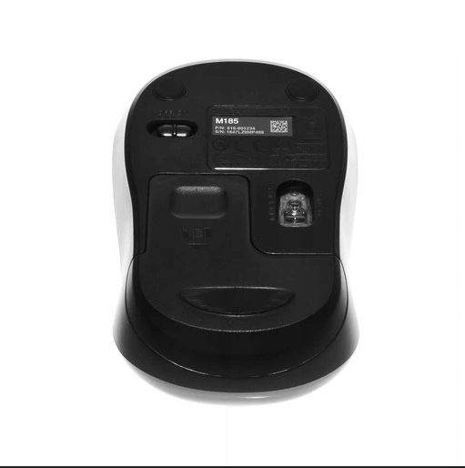 Myszka bezprzewodowa Logitech M185 sensor optyczny