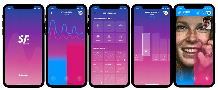 Masażer łechtaczki SATISFYER Pro 2 Generation 3 Connect App Fioletowy