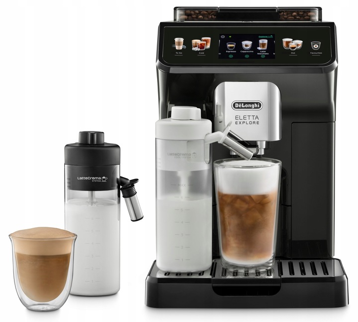Ekspres ciśnieniowy De'Longhi ECAM450.55.G Eletta Explore 1450 W