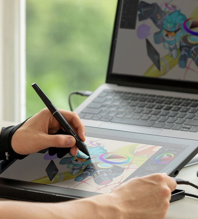 Tablet graficzny HUION Kamvas 13 Gen. 3 (2025) Czarny PenTech 4.0 PL + LEW