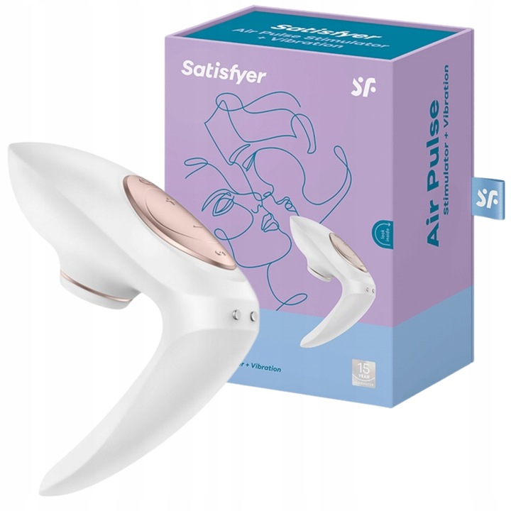 Wibrator damski dla par Satisfyer Pro Couples powietrzny soniczny 11 trybów