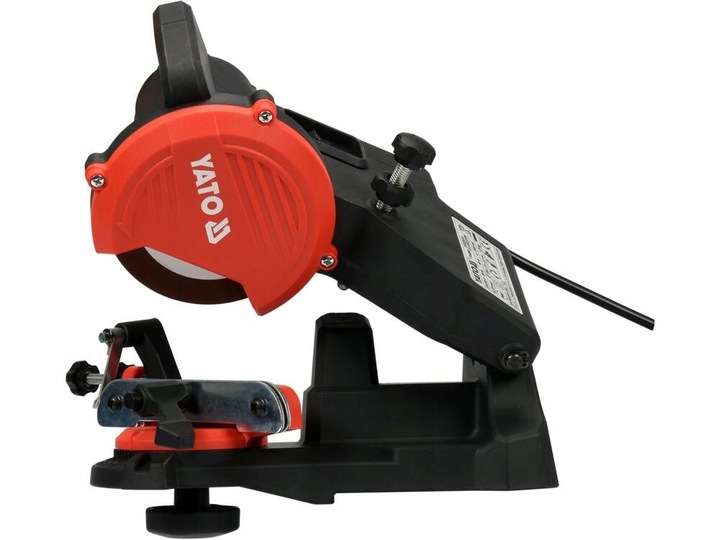 YATO ELEKTYCZNA OSTRZAŁKA DO ŁAŃCUCHÓW PILAREK 85W + TARCZA DO