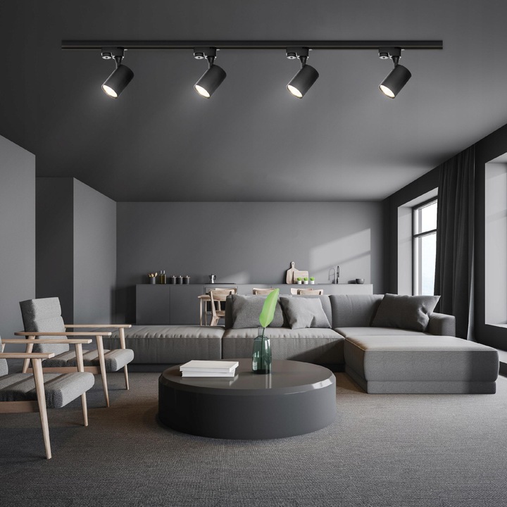 LAMPA LED REFLEKTOR GU10 do SZYNOPRZEWÓD 1 fazowy