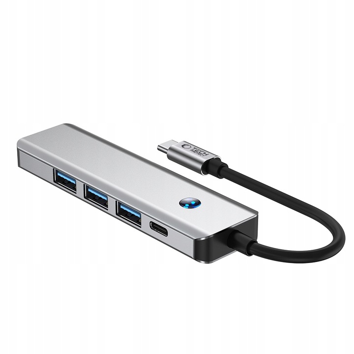 HUB ADAPTER ROZGAŁĘZIACZ ROZDZIELACZ USB-A 3.0 USB-C TYPE-C DO KOMPUTER