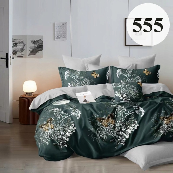 Komplet Pościeli 200x220 + 2Poszewki 70x80 Dwustronna Na Prezent Nowe Wzory