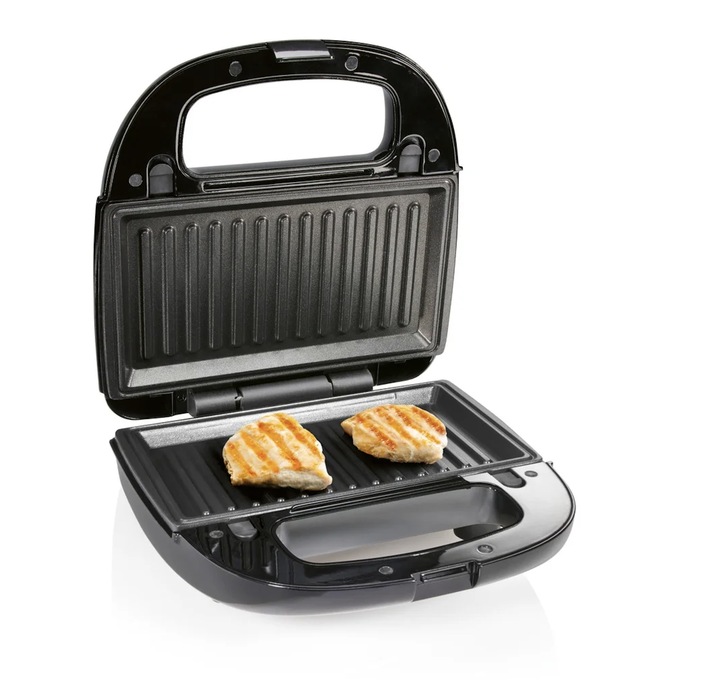 SILVERCREST KITCHEN Opiekacz do Kanapek Gofry Grill SSMW 750 3w1 TRZY