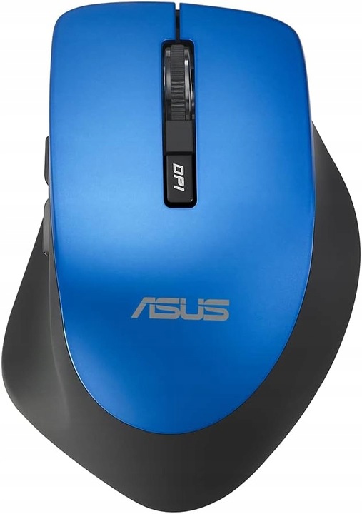 Mysz bezprzewodowa ASUS WT425 Blue Niebieska Cicha Optyczna 1600D DOM BIURO