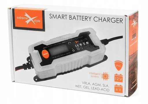 ŁADOWARKA PROSTOWNIK DO AKUMULATORA 6/12V AGM ŻEL