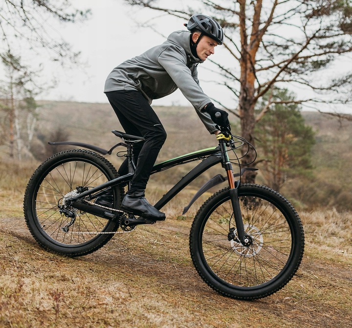 2x BŁOTNIK ROWEROWY PRZÓD + TYŁ MTB 24 - 26"