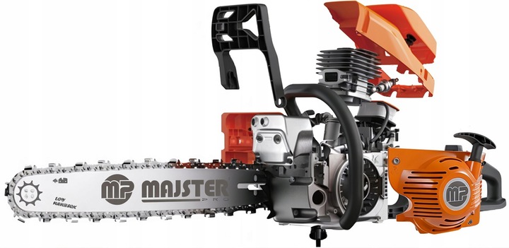 PIŁA spalinowa ALU karter pilarka Łańcuchowa 5,7km 58cm3 2x