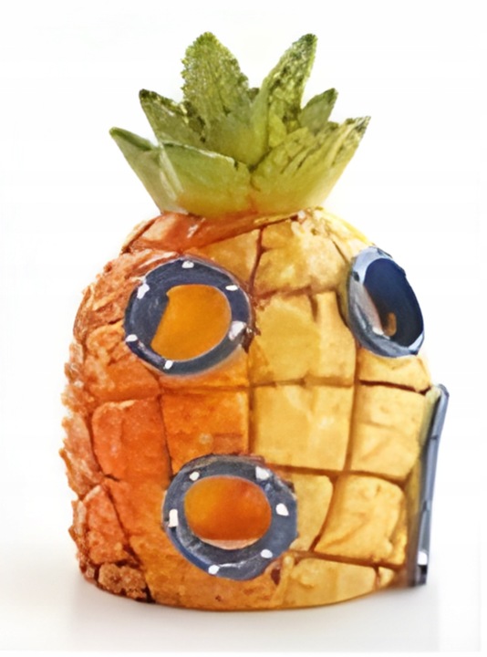 DOMEK DOM SPONGEBOBA ANANAS DEKORACJA DO AKWARIUM SPONGEBOB OZDOBA PREZENT