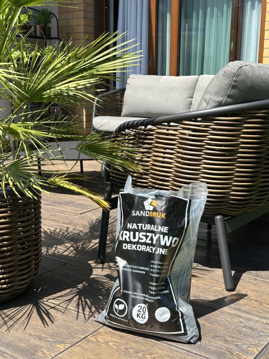 Piasek Bazaltowy Fuga Zasypka Grafit Do Kostki Brukowej 0-2 20 KG