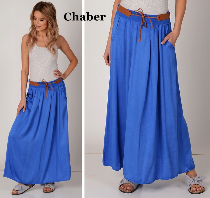 ZWIEWNA DŁUGA SPÓDNICA MAXI DO KOSTEK BOHO ! S,M,L