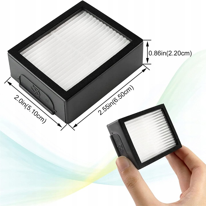 12 szt. FILTR FILTRY DO IROBOT ROOMBA E4 E5 E6 E7 I3 I4 I5 I6 I7 I8 J7