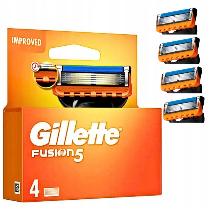 Zestaw Gillette Fusion 5 ostrza plus maszynka Gillette Fusion5 zestaw