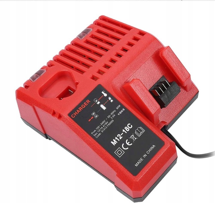 Ładowarka podwójna zamiennik do Milwaukee M12-18FC M12 M14 M18