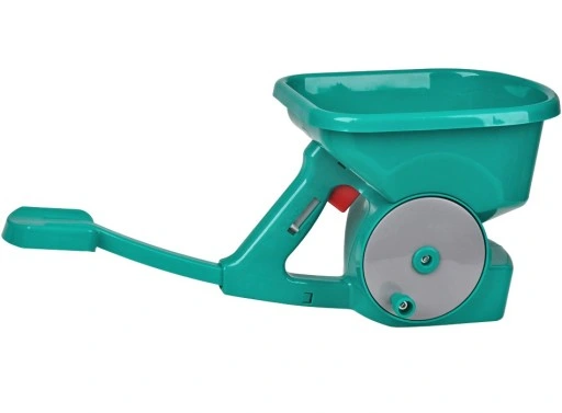 SIEWNIK DO NAWOZÓW NASION TRAWY RĘCZNY ROZSIEWACZ Z WYSUWANYM WSPORNIKIEM