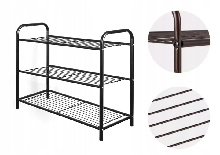 SZAFKA NA BUTY PÓŁKA REGAŁ STOJAK OBUWIE SOLIDNA METALOWA SOLIDNA