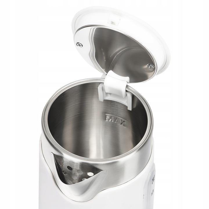 CZAJNIK ELEKTRYCZNY BEZPRZEWODOWY 0,8L BIAŁY MAŁY TURYSTYCZNY 1000 W