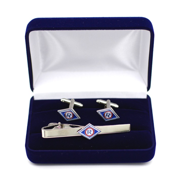 Spinki do mankietów i krawata RUCH DROGOWY POLICJA