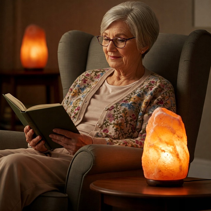 LAMPA SOLNA sól Himalajska 3-5 KG JONIZATOR Lampka Naturalna bryła z