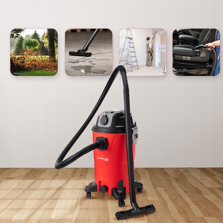 ODKURZACZ PRZEMYSŁOWY BEZWORKOWY GNIAZDO Z OTRZĄSACZEM PYŁU GIPSU