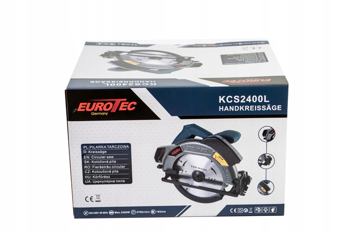 Pilarka tarczowa piła tarczowa do drewna z laserem i prowadnicą