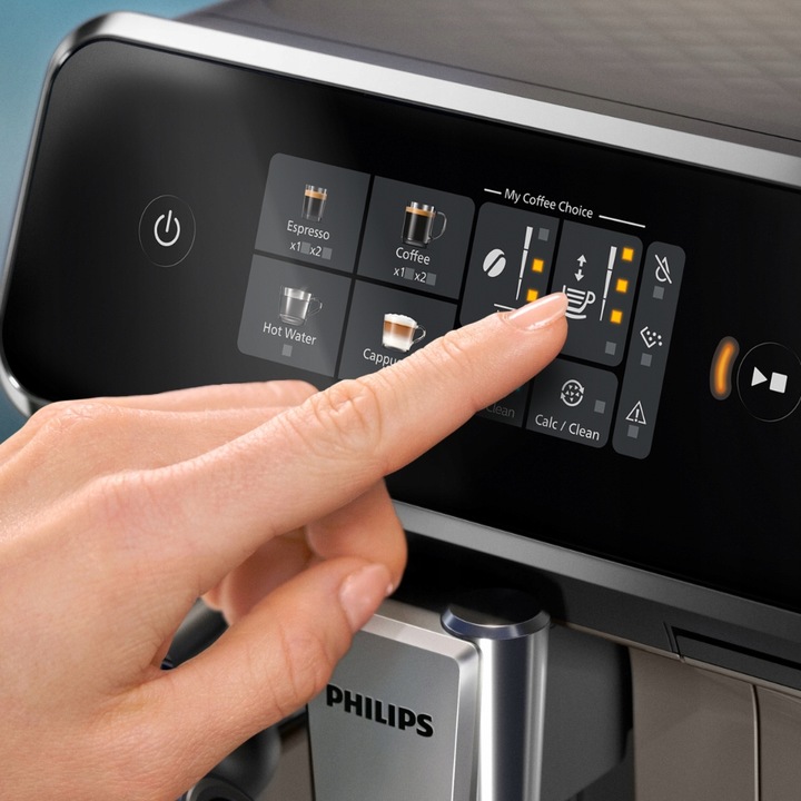 Ekspres do kawy automatyczny Philips LatteGo 2300 czarny chrom