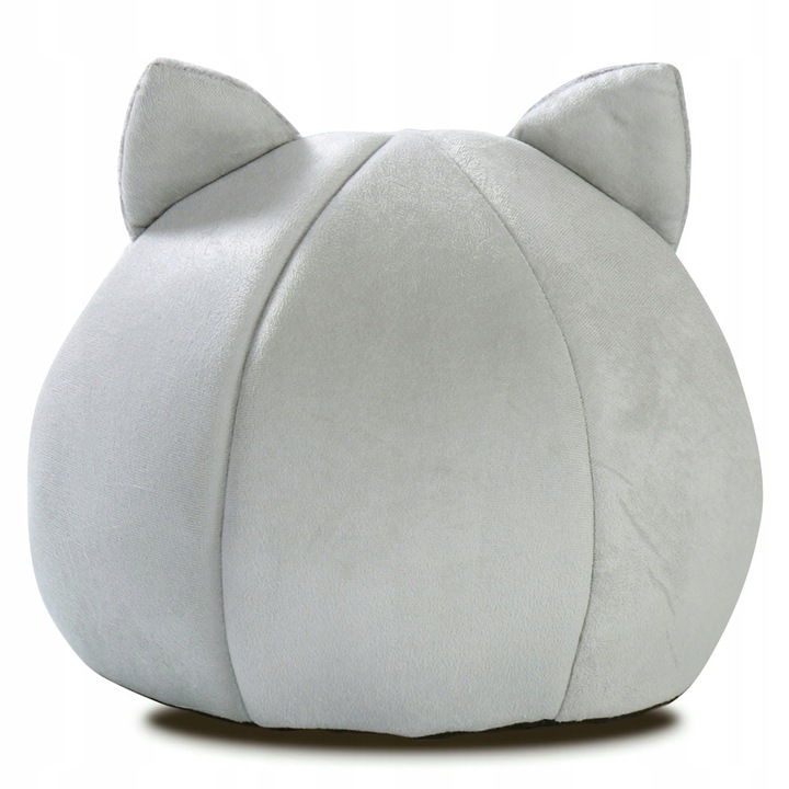 Domek dla kota, budka, legowisko pluszowe z uszkami DAISY