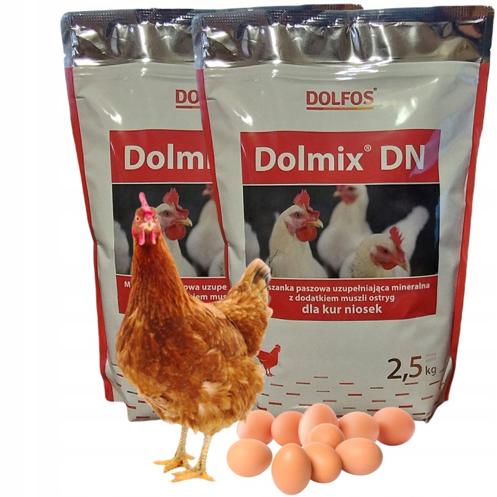 Dolmix DN Dolfos mieszanka witaminowo mineralna dla kur niosek 5kg