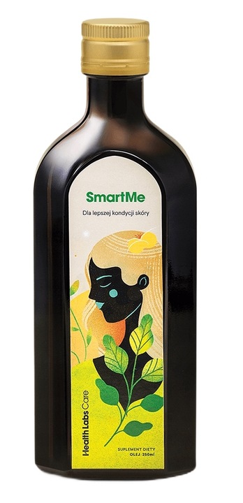 Health Labs Care SmartMe omega 3 6 9 witamina E 250ml Bananowo Pomarańczowy