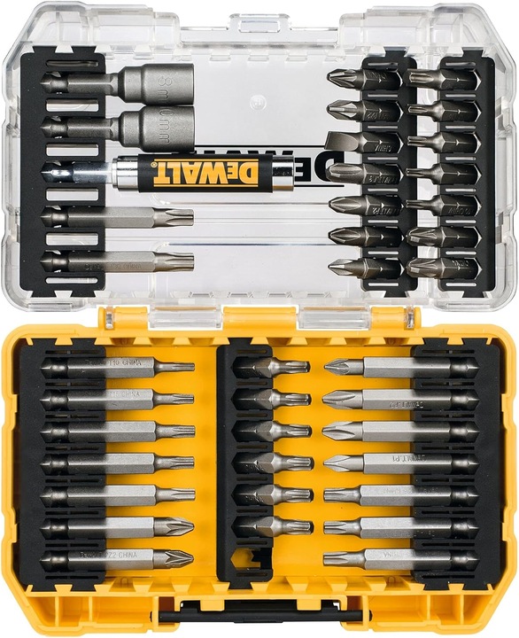 ZESTAW BITÓW DO WKRĘTARKI DeWALT 40 el. TSTAK ToughCase DT70717