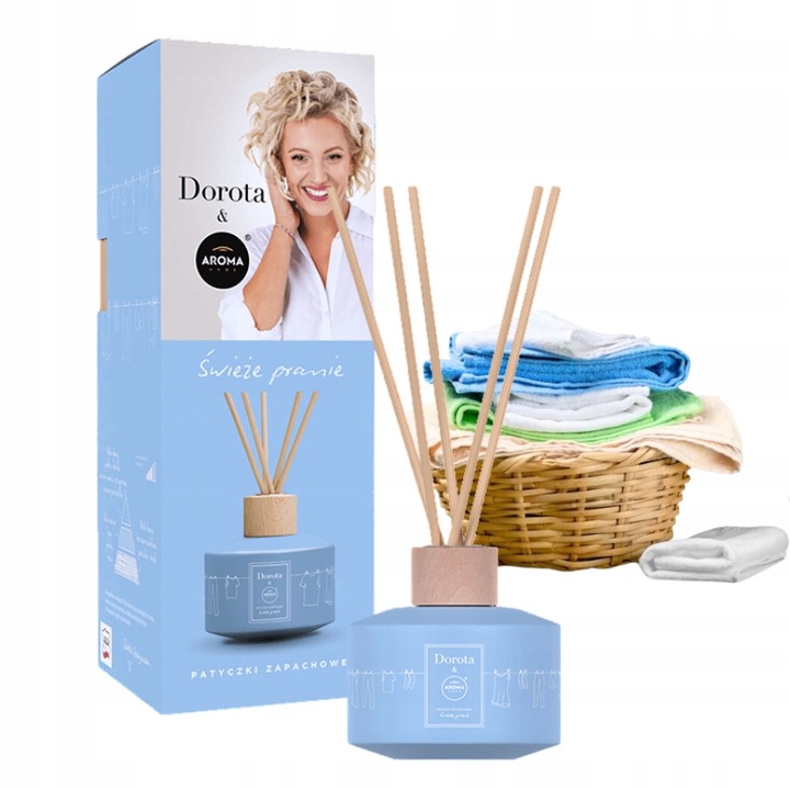 DOROTA SZELĄGOWSKA PATYCZKI ZAPACHOWE 100ML ZAPACH ŚWIEŻE PRANIE