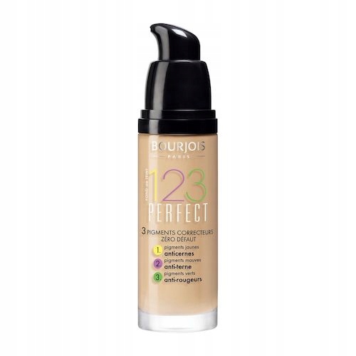 BOURJOIS 123 Perfect Podkład kryjący do twarzy 30 ml - 52 Vanilla