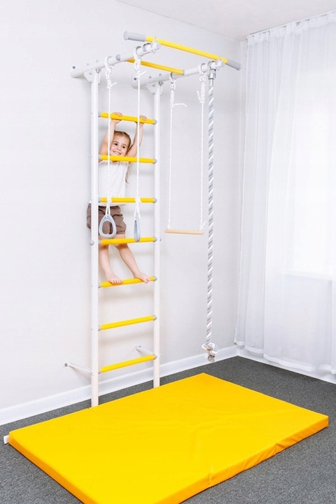Drabinka gimnastyczna Next 6 z drążkiem