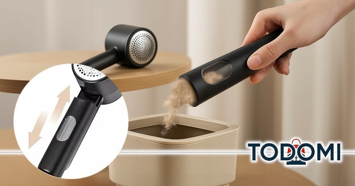 GOLARKA DO UBRAŃ SWETRÓW WYŚWIETLACZ LED ŁADOWANIE USB MOCNA