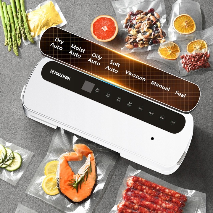 ZGRZEWARKA PRÓŻNIOWA DO ŻYWNOŚCI PAKOWARKA 110W ZESTAW WORKÓW XXL