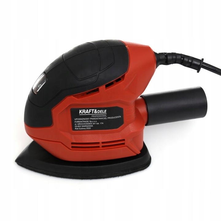 SZLIFIERKA MIMOŚRODOWA WIELOFUNKCYJNA POLERKA DELTA DO GIPSU DREWNA 900W