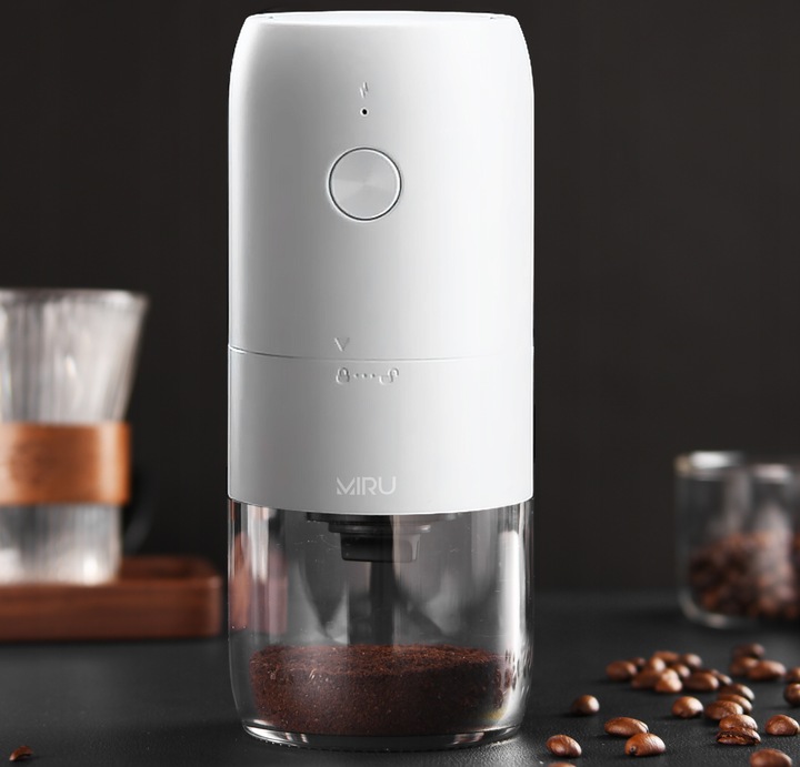 Młynek do kawy żarnowy elektryczny z ceramicznymi żarnami do kuchni